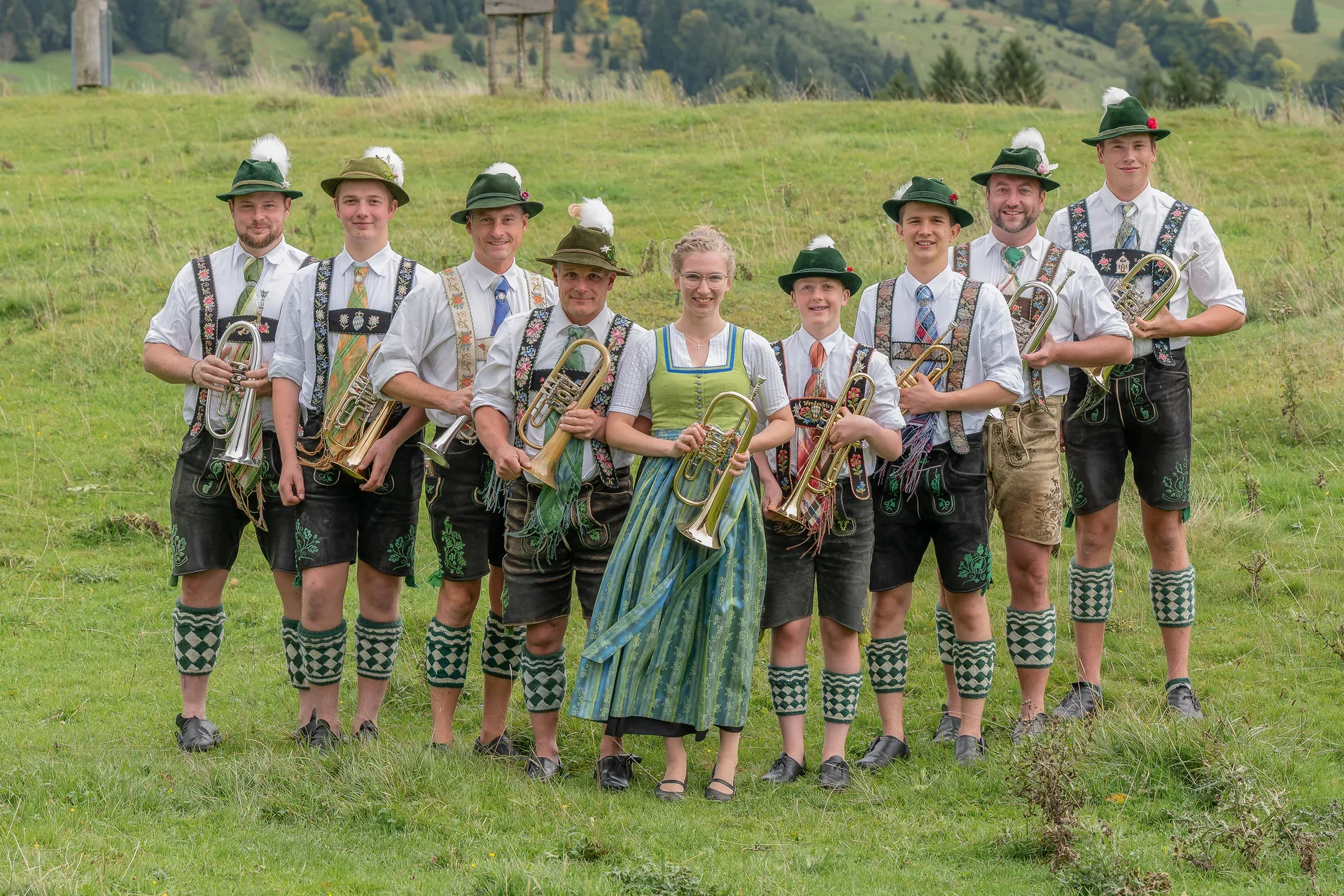 Galeriebild: TrompetenFlugelhorner-2.webp - Blaskapelle Altenau
