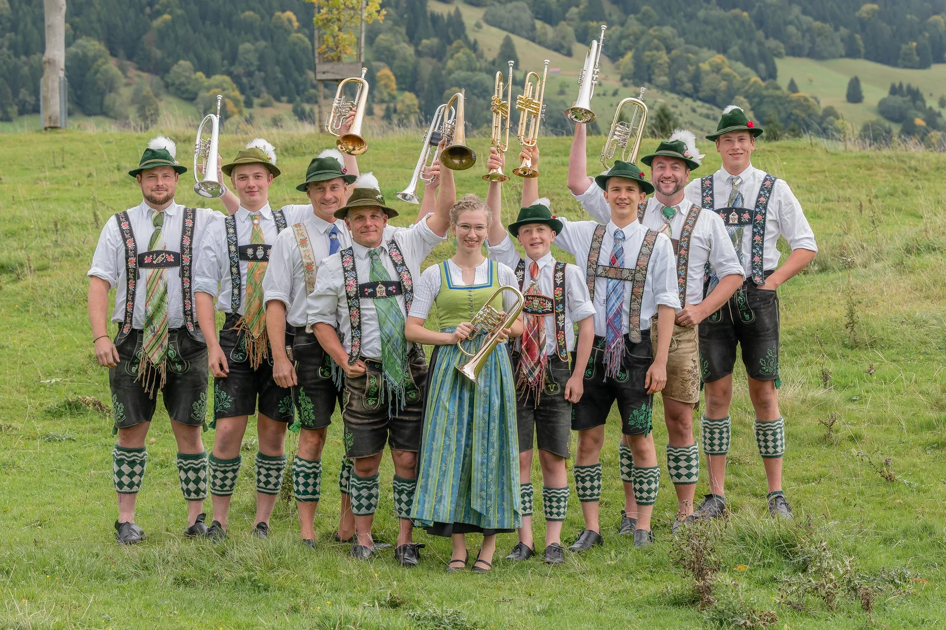 Galeriebild: TrompetenFlugelhorner-3.webp - Blaskapelle Altenau